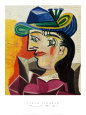 Woman with a Blue Hat Picasso